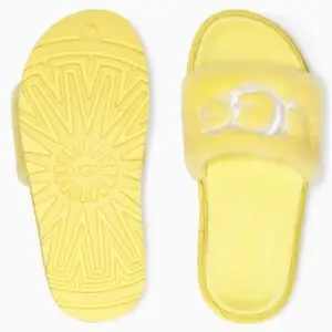 Authentic UGG Women's Laton Fur Slide Sandal Margarita Sz-7
