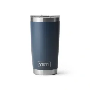 YETI Rambler 20oz Stainless Steel Vacuum Insulated Tumbler w/MagSlider Lid: Navy