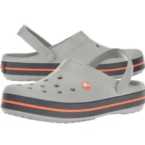 CROCS Crocband Clog Light Gray, Iconic Crocs Comfort Light Sport Look