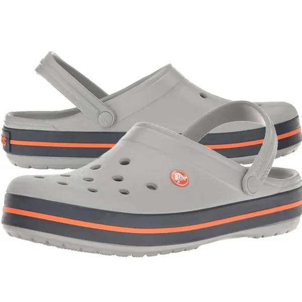 CROCS Crocband Clog Light Gray, Iconic Crocs Comfort Light Sport Look