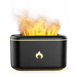 Hadazi Electric flame humidifier with aroma fragrance scent essential oil