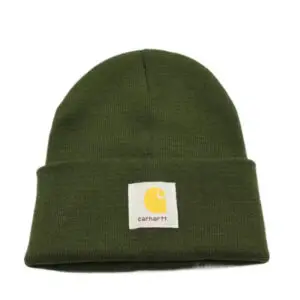Unisex Youth Carhartt Beanie Watch Acrylic Winter Knit Cap A18; Dark Green