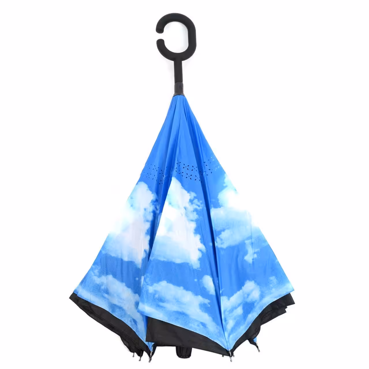 Blue Sky Double Layer Inverted Umbrella-3
