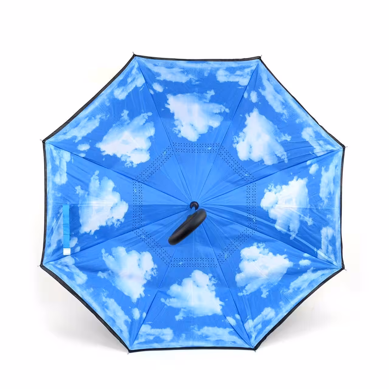 Blue Sky Double Layer Inverted Umbrella-4