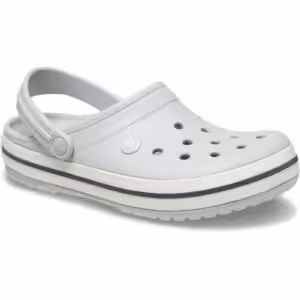 Crocs Unisex Crocband Clog Sandals Light Gray Size Men 9/Women 11