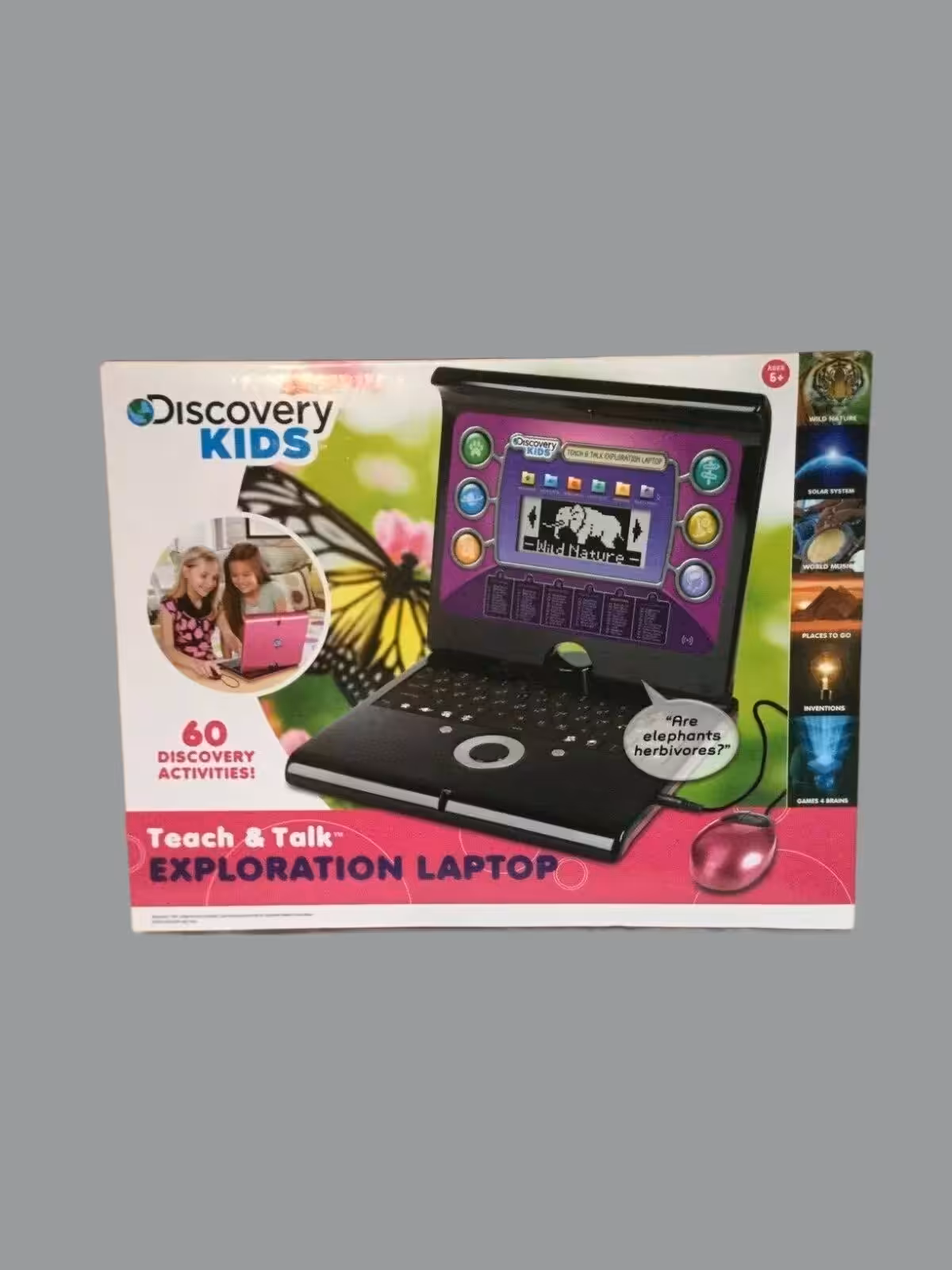 Discovery Kids Teach ‘n’ Talk Exploration Laptop Pink-1