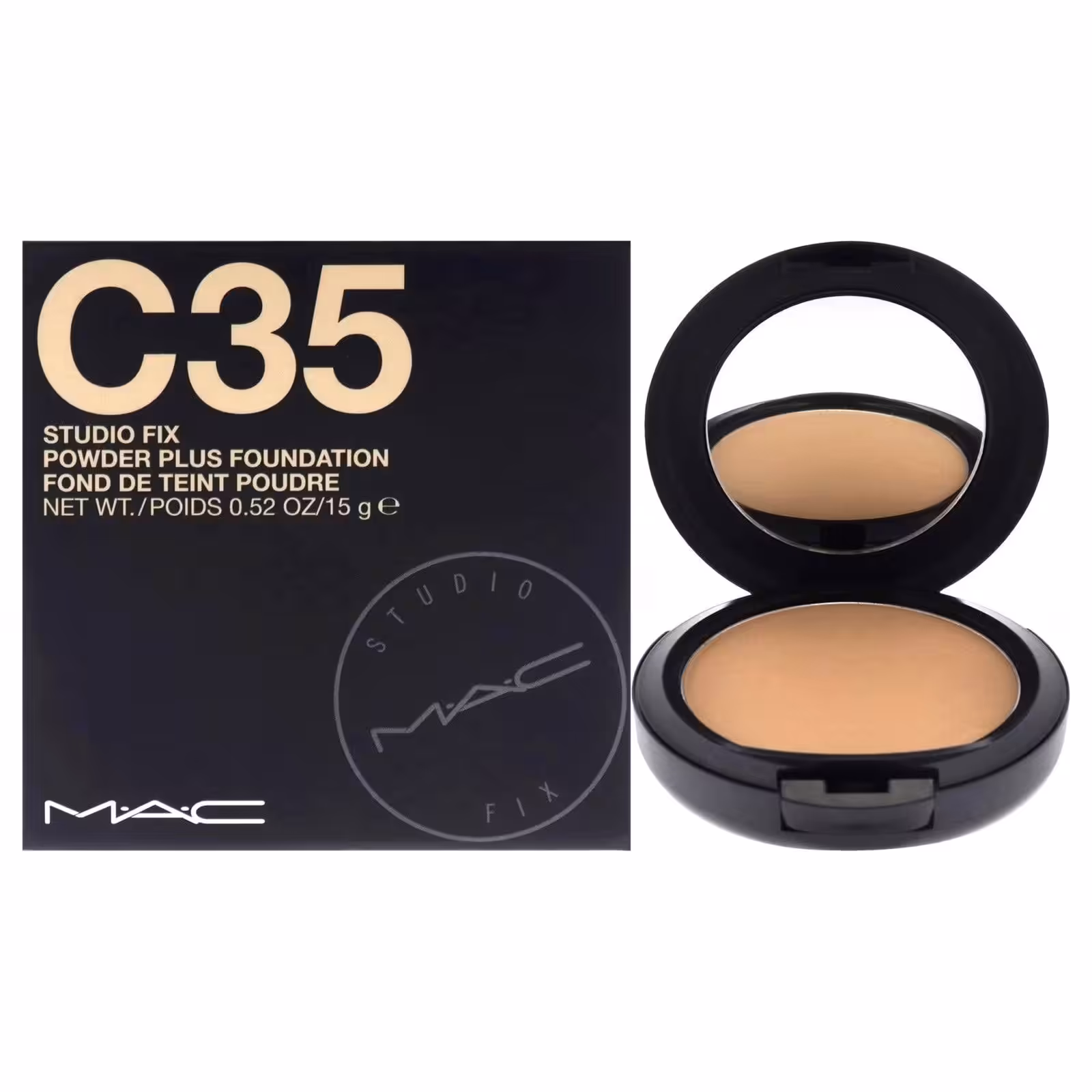 MAC Studio Fix Powder Plus Foundation – C35 0.52 oz Foundation-1