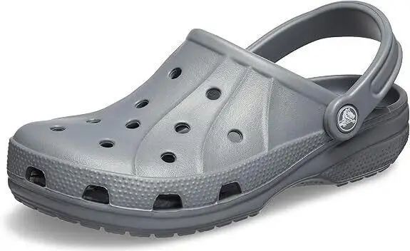 Crocs Unisex Ralen Clogs, Charcoal, US Men size 6, Women Size 8