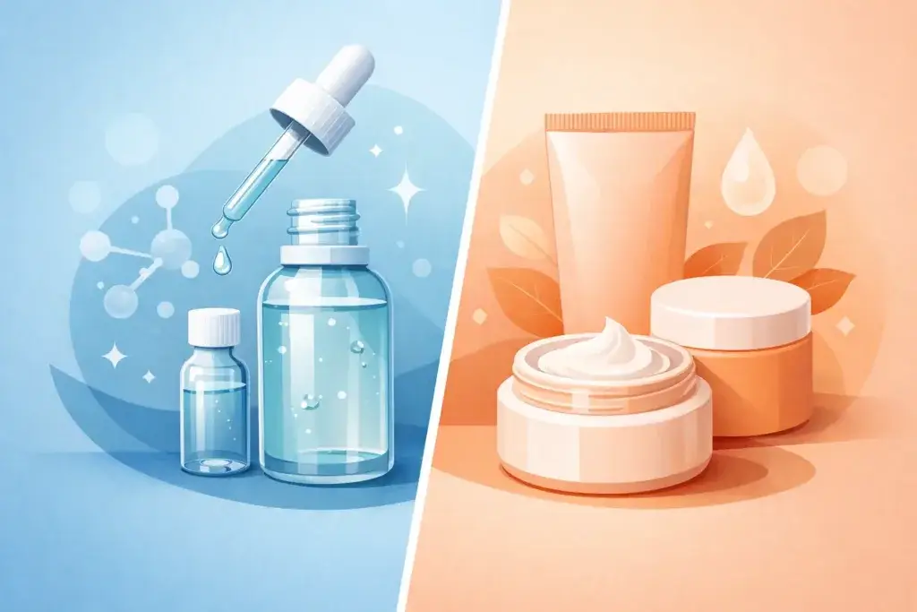 Serum vs Moisturizer Order Explained