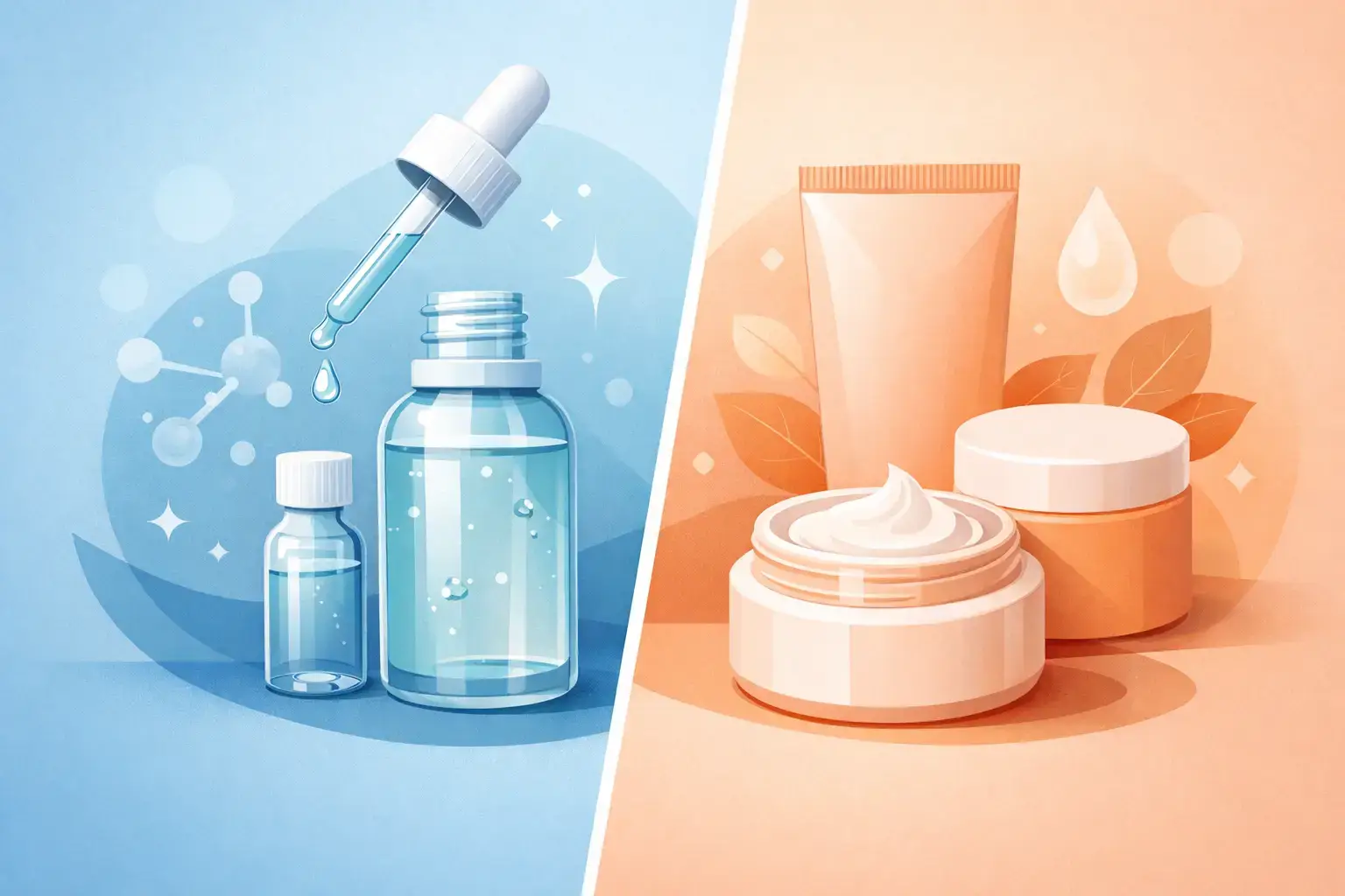 Serum vs Moisturizer Order Explained