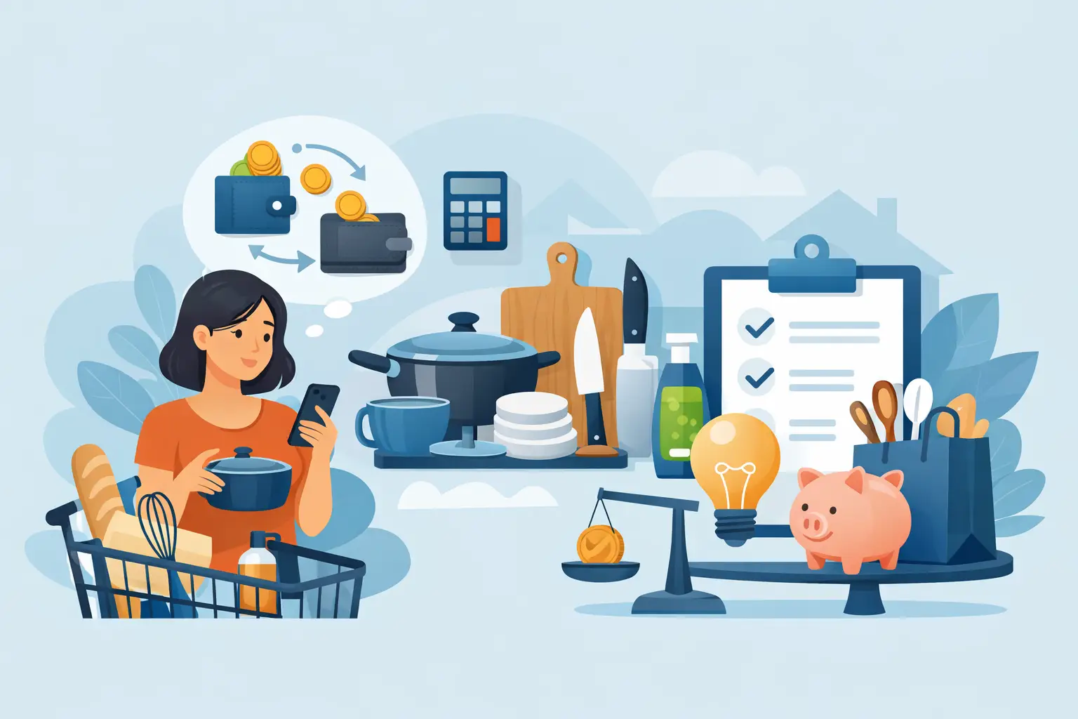 How to Buy Kitchen Essentials Without Overspending