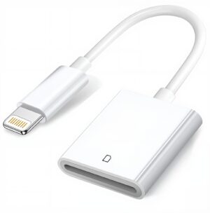 APPLE LIGHTNING TO SD CARD CAMERA READER - WHITE