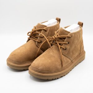 UGG NEUMEL CHESTNUT SUEDE SHEEPSKIN CHUKKA ANKLE WOMEN'S BOOTS SIZE US 10 NEW